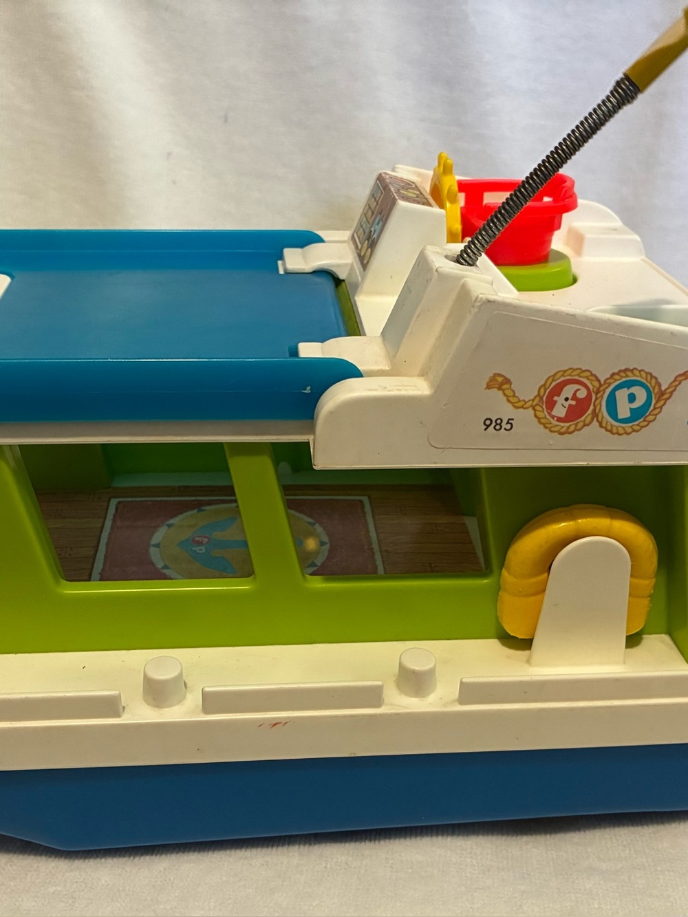 Fisher Price Play Family Houseboat Vintage 1972